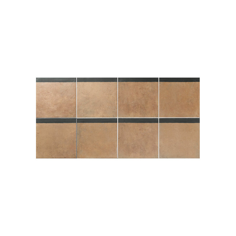 Terre cuite - carrelage décor EXTREME 20x20 cm effet terre cuite