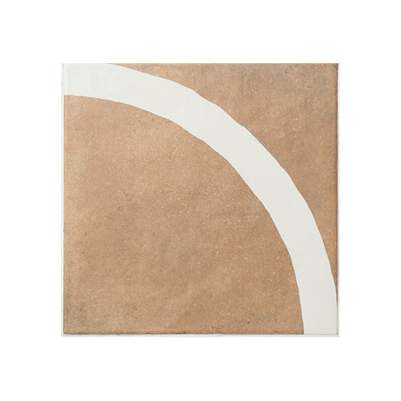 Carrelage déco - carrelage DECOR WHITE 20x20 cm effet terre cuite