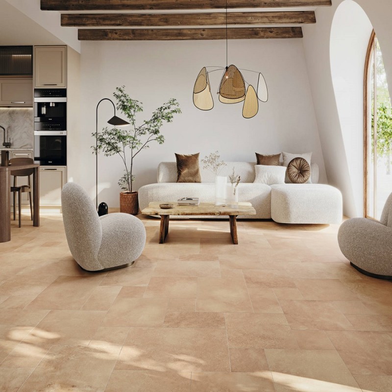 Terre cuite - carrelage cotto module multiformat effet terre cuite