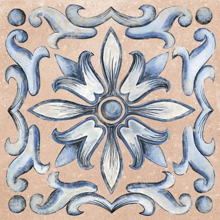Echantillon - echantillon carrelage cotto deco 25x25 cm effet carreaux ciment