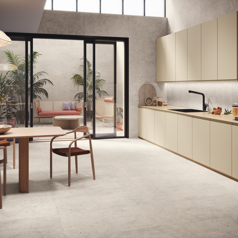 Effet béton - carrelage AMA AVORIO 60x120 cm effet béton rectifié