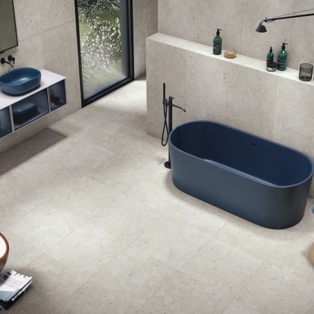 Effet béton - carrelage AMA GRIGIO 60x120 cm effet béton rectifié