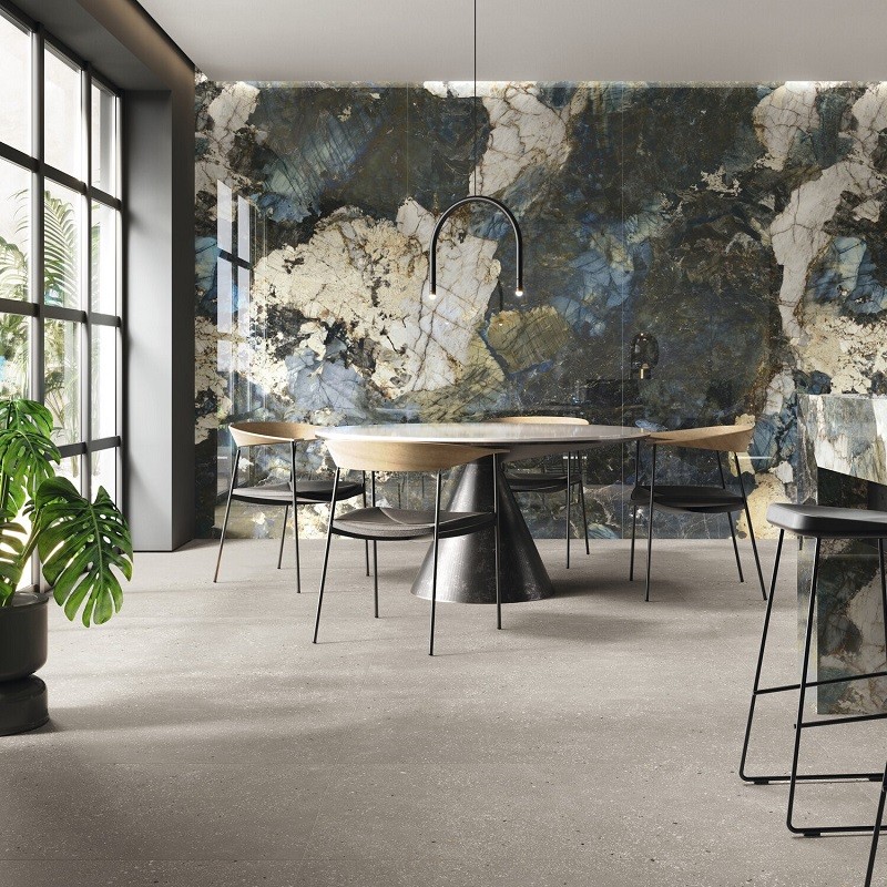 Effet béton - carrelage AMA CENERE 60x120 cm effet béton rectifié