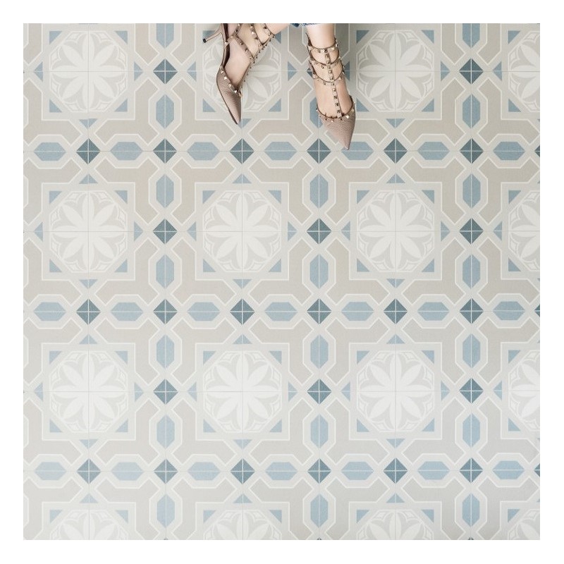 Carreaux ciment - carrelage effet carreaux ciment 20x20 cm LISA