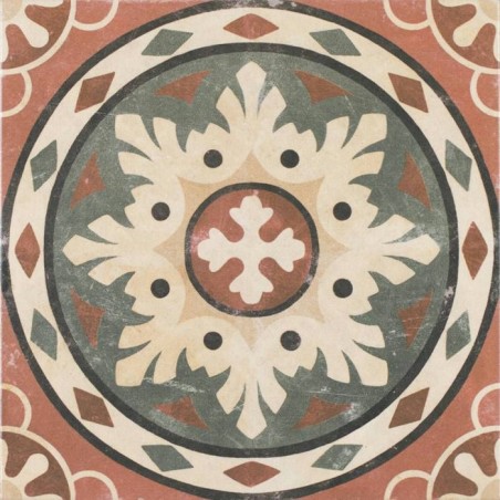 Echantillon - echantillon carrelage effet carreaux ciment 25x25 cm HAVANA