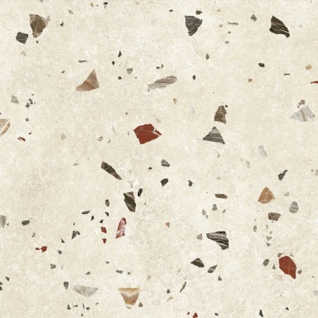 Echantillon - echantillon carrelage terrazzo 66x66 cm marfil