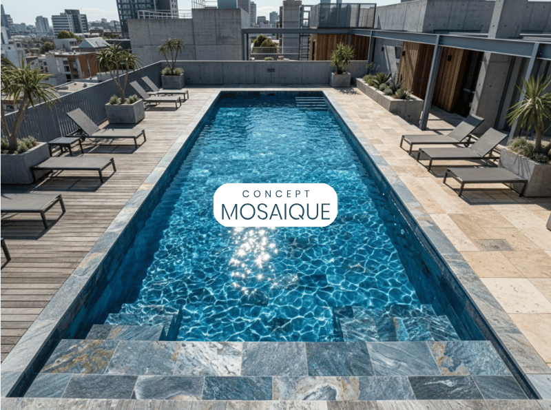 Piscine bali blue