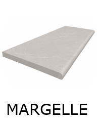 Margelle ARDESIA GREY 30x60x2 cm finition DEMI-LUNE antidérapante