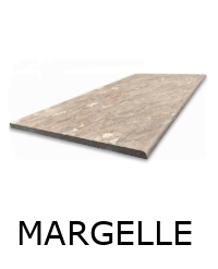 MARGELLE BALI SABBIA 33x120x1.4 cm