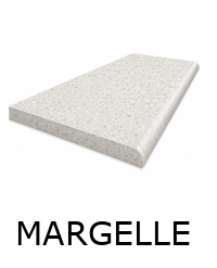 Margelle terrazzo GEOTECH Ivoy