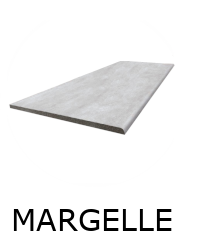 MARGELLE CONCRETE GREY 33x120x1.4 cm