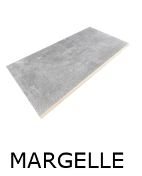 margelle ASSEN GREY 30x60x2 cm finition DEMI-LUNE antidérapante