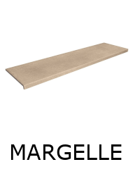 MARGELLE CLOS BEIGE 33x120cm Effet terre cuite antidérapante R11