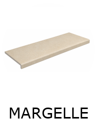 MARGELLE CAP FERRAT SAND 97,9x31,7x3,8cm antidérapante R11