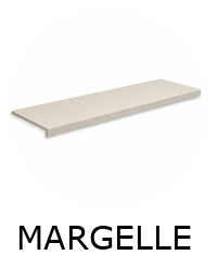 MARGELLE VENDOME BEIGE 97,9x31,7x3,8cm antidérapante R11