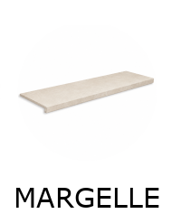 MARGELLE SAINT TROPEZ BEIGE 97,9x31,7x3,8cm antidérapante R11