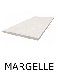 Margelle VIDA BLANCO 33x120x1.4 cm
