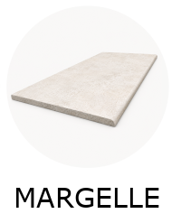 Margelle VIDA CREMA 33x120x1.4 cm
