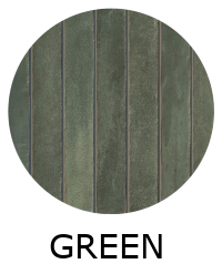 Carrelage zellige Easy LONG GREEN 32×62,5 cm