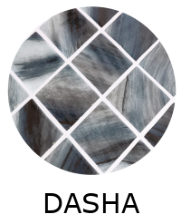 Emaux de Verre Onix 5x5cm DASHA