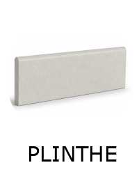 Plinthe carrelage LEVINA CALCAIRE Pearl 8x100 cm