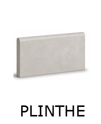 Plinthe carrelage ZIRA CIMENT Perla 8x100 cm