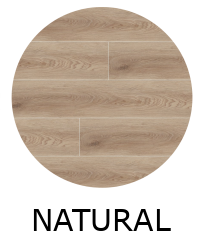 Lame PVC clipsable ALBEOS NATURAL effet bois 23,2x123,5 cm