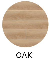 Lame PVC clipsable ALBEOS OAK effet bois 23,2x123,5 cm