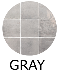 carrelage ALGARRA DIM GRAY 10x10 cm effet zellige