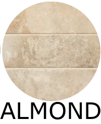 carrelage effet zellige 5x40 cm BALI ALMOND
