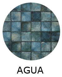 carrelage piscine BALI TROPIC AGUA 14,7x14,7 cm