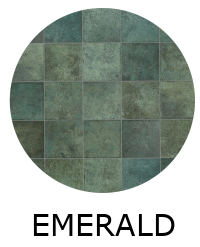 Carrelage BALI EMERALD 14,7x14,7 cm