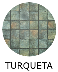 carrelage piscine BALI TROPIC TURQUETA 14,7x14,7 cm