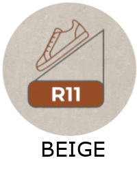 Carrelage extérieur grand format BATEA MINERAL BEIGE 100x100 cm R11 antidérapant