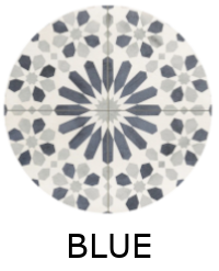 carrelage imitation carreau ciment 44x44 cm casablanca blue