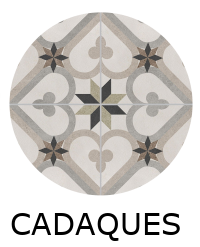 Carrelage Cadaqués 45x45 – Imitation carreaux de ciment beige et gris