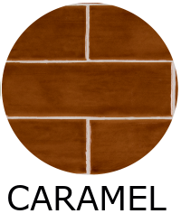 carrelage effet zellige 6,5x20 cm NOUR CARAMEL