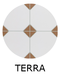 carrelage cabochon CHIC TERRA 33x33cm imitation carreaux ciment