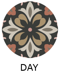 Carrelage DAISY DAY 15x15cm imitation ciment