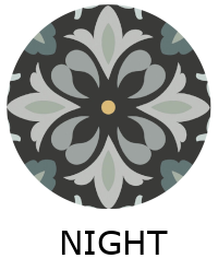 Carrelage DAISY NIGHT 15x15cm imitation ciment