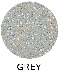 carrelage epoca grey 60x60 cm effet terrazzo rectifié