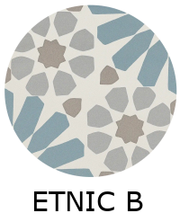 carrelage imitation ciment 20x20 cm ETNIC B light blue