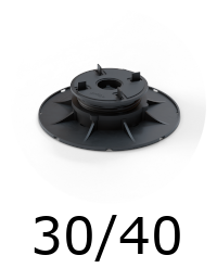 plot pour dalle terrasse réglable 30/40 mm