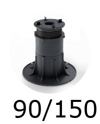 plot pour dalle terrasse réglable 90/150 mm