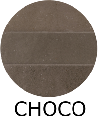 Carrelage effet zellige 5x15 cm fango Choco