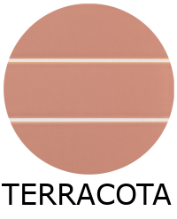 carrelage effet zellige 5x20 cm LYSEA FLAT TERRACOTA