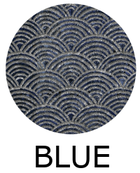 Carrelage mural Fournier bleu 15x15 cm