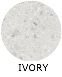 Dalle GEOTECH Ivory 60x60 – Terrazzo Ceppo di Grey 2 cm R11