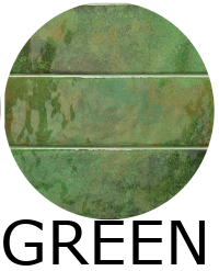 carrelage effet zellige 5x40 cm BALI GREEN