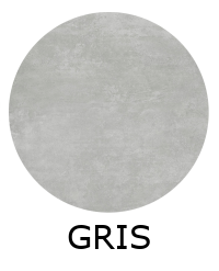Dalle sur plots GROUND GRIS 60x60x2 cm effet pierre antidérapant R11